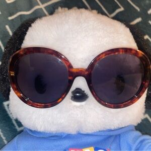 Target Tortoise Shell Sunglasses (plush not included, just a model)